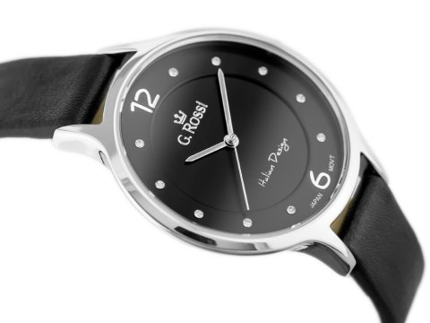 G. Rossi ZEGAREK DAMSKI G. ROSSI - 10411A-1A1 NA PASKU (zg714e) + BOX