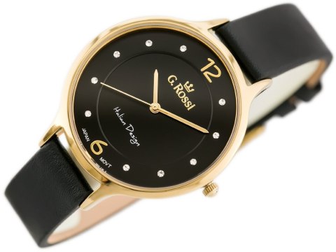 G. Rossi ZEGAREK DAMSKI G. ROSSI 10411A-1A2 NA PASKU (zg714f) + BOX