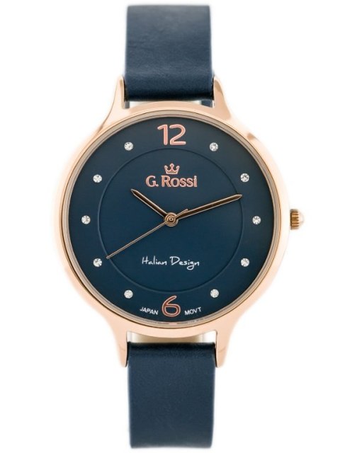 G. Rossi ZEGAREK DAMSKI G. ROSSI - 10411A-6F3 NA PASKU (zg714g) + BOX
