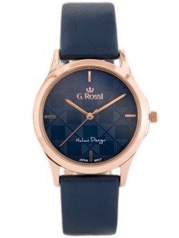 G. Rossi ZEGAREK DAMSKI G. ROSSI - 10513A-6F3 (zg715h) + BOX