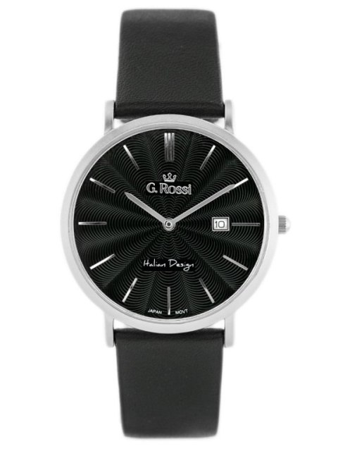 G. Rossi ZEGAREK MĘSKI G. ROSSI - 10853A - SLIM (zg184c) + BOX