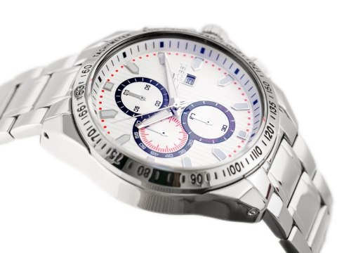 G. Rossi ZEGAREK MĘSKI G. ROSSI - BLUES (zg094d) - WHITE + BOX