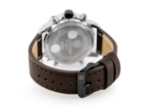 Naviforce ZEGAREK MĘSKI NAVIFORCE - NF9097 (zn043a) - brown/silver