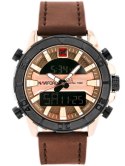 Naviforce ZEGAREK MĘSKI NAVIFORCE - NF9114 (zn046e) - brown/rosegold
