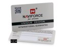 Naviforce ZEGAREK MĘSKI NAVIFORCE - NF9114 (zn046e) - brown/rosegold