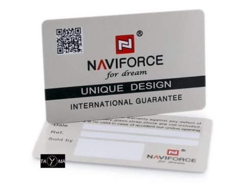 Naviforce ZEGAREK MĘSKI NAVIFORCE - NF9114 (zn046e) - brown/rosegold