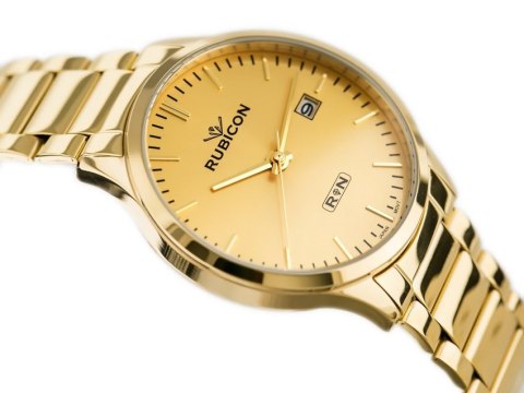 Rubicon ZEGAREK MĘSKI RUBICON RNDD60 (zr078d) - stalowy