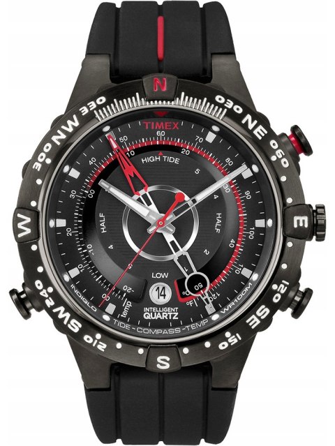 Timex ZEGAREK MĘSKI TIMEX T2N720 - KOMPAS I TERMOMETR (zt110a)