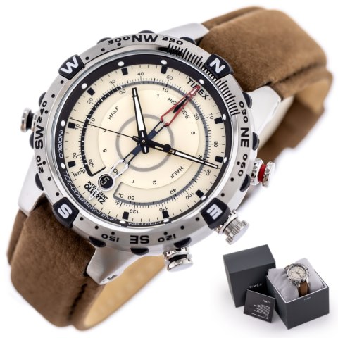 Timex ZEGAREK MĘSKI TIMEX T2N721 - KOMPAS I TERMOMETR (zt084a)