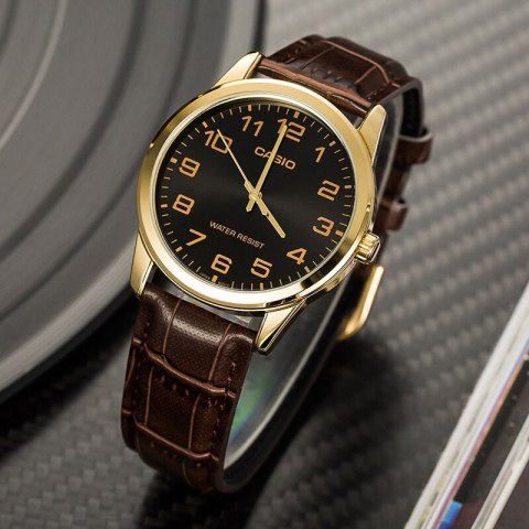 Casio ZEGAREK MĘSKI CASIO MTP-V001GL-1B (zd080b) + BOX