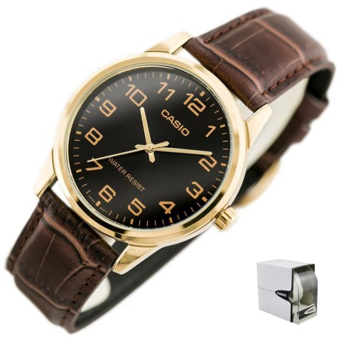 Casio ZEGAREK MĘSKI CASIO MTP-V001GL-1B (zd080b) + BOX