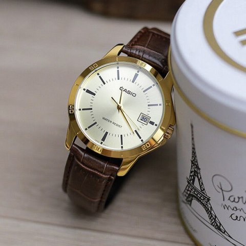 Casio ZEGAREK MĘSKI CASIO MTP-V004GL-9A (zd046c) + BOX