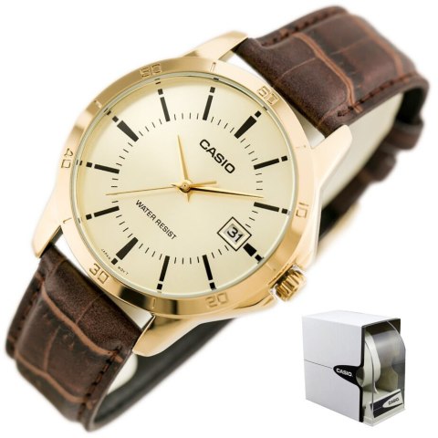 Casio ZEGAREK MĘSKI CASIO MTP-V004GL-9A (zd046c) + BOX