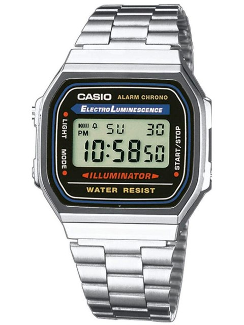 Casio ZEGAREK UNISEX CASIO A168WA-1W - VINTAGE + BOX