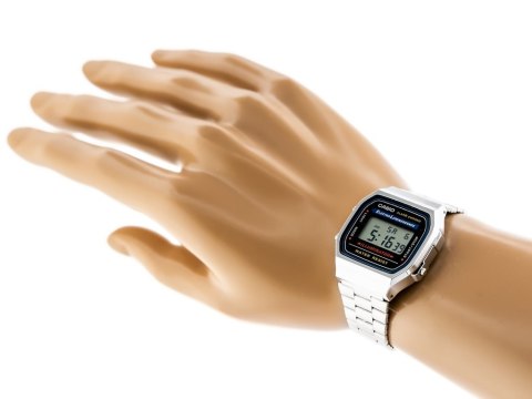 Casio ZEGAREK UNISEX CASIO A168WA-1W - VINTAGE + BOX