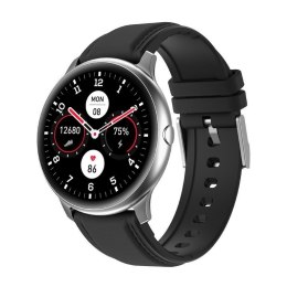 G. Rossi SMARTWATCH MĘSKI G. Rossi G.RSWSF1-3C1-1 silver/black + dodatkowy PASEK (sg003a)