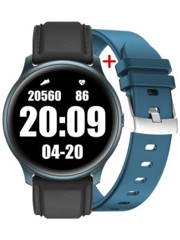 G. Rossi SMARTWATCH MĘSKI G. Rossi G.RSWSF1-6F1-1 blue/black + dodatkowy PASEK (sg003d)