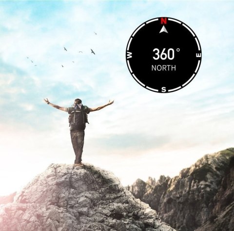 G. Rossi SMARTWATCH MĘSKI G. Rossi G.RSWSF1-6F1-1 blue/black + dodatkowy PASEK (sg003d)