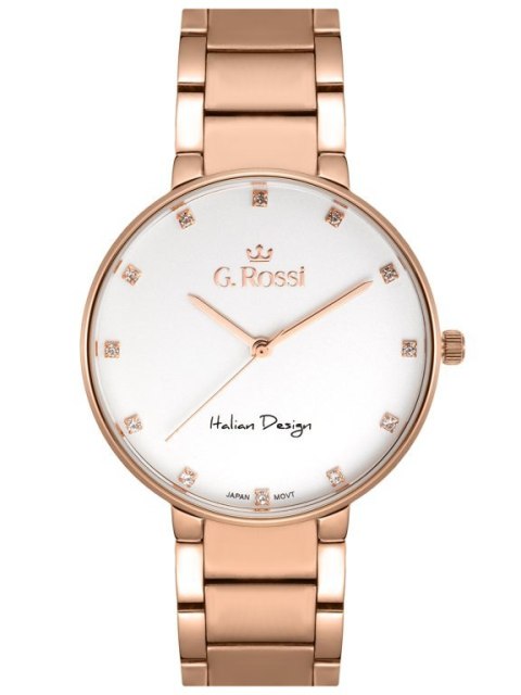 G. Rossi ZEGAREK G. ROSSI - 11155B2-3D3 (zg784e) r.gold + BOX