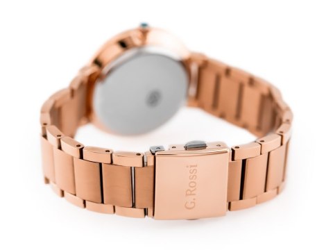 G. Rossi ZEGAREK G. ROSSI - 11155B2-3D3 (zg784e) r.gold + BOX