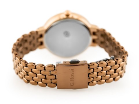 G. Rossi ZEGAREK G. ROSSI - 11775B (zg769f) rose gold/brown + BOX