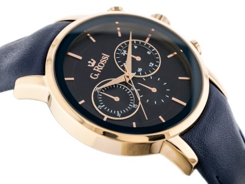 G. Rossi ZEGAREK G. ROSSI - 11946A2-6F3 (zg273e) + BOX