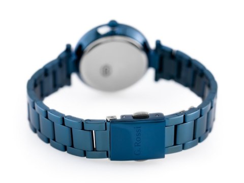 G. Rossi ZEGAREK G. ROSSI - C5131B-6F1 (zg780e) blue + BOX
