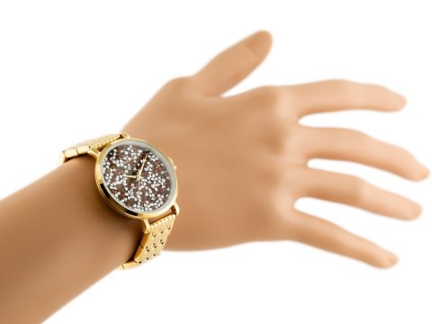 Jordan Kerr ZEGAREK DAMSKI JORDAN KERR - SS357 (zj926e) gold/orange