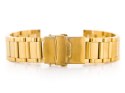 Pacific Bransoleta Pacific Model 10 solid - złota 22mm