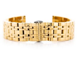 Pacific Bransoleta Pacific Model 5 - złota 22mm