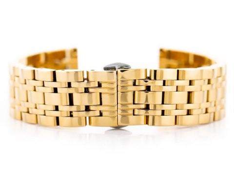 Pacific Bransoleta Pacific Model 5 - złota 22mm