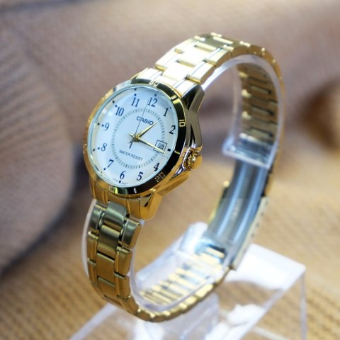 Casio ZEGAREK DAMSKI CASIO LTP-V004G-7BUDF (zd568b) + BOX