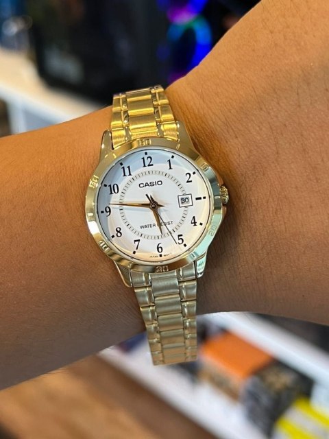 Casio ZEGAREK DAMSKI CASIO LTP-V004G-7BUDF (zd568b) + BOX