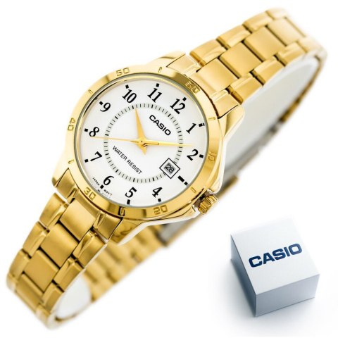Casio ZEGAREK DAMSKI CASIO LTP-V004G-7BUDF (zd568b) + BOX