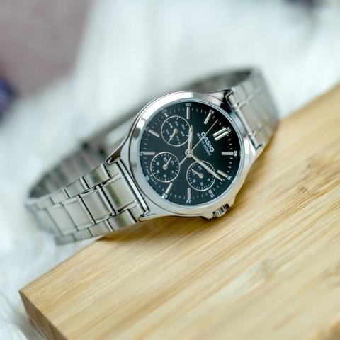 Casio ZEGAREK DAMSKI CASIO LTP-V300D-1A (zd566g) + BOX