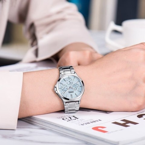 Casio ZEGAREK DAMSKI CASIO LTP-V300D-2AUDF (zd566f) + BOX