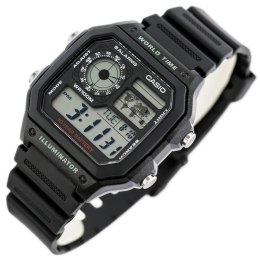 Casio ZEGAREK MĘSKI CASIO AE-1200WH-1AVCF (zd146a) + BOX