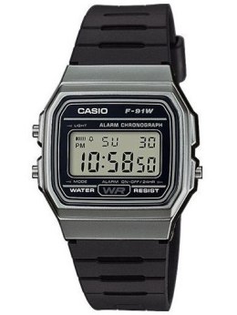 Casio ZEGAREK MĘSKI CASIO F-91WM-1BDF (zd102d) + BOX