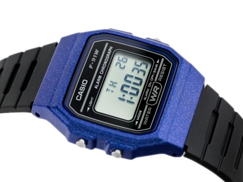 Casio ZEGAREK MĘSKI CASIO F-91WM-2ADF (zd102e) + BOX