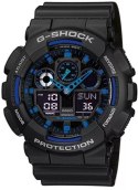 Casio ZEGAREK MĘSKI CASIO G-SHOCK GA-100-1A2ER (zd135b) + BOX