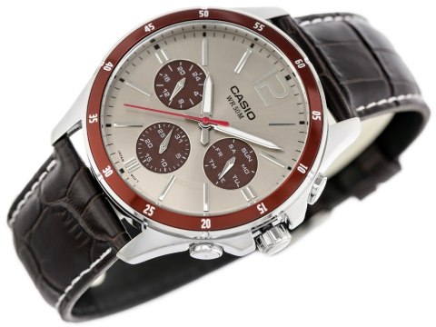 Casio ZEGAREK MĘSKI CASIO MTP-1374L-7A1V (zd064c) + BOX