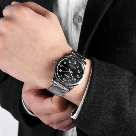 Casio ZEGAREK MĘSKI CASIO MTP-V001D-1BUDF (zd107b) + BOX