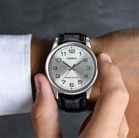 Casio ZEGAREK MĘSKI CASIO MTP-V001L-7B (zd080c) + BOX