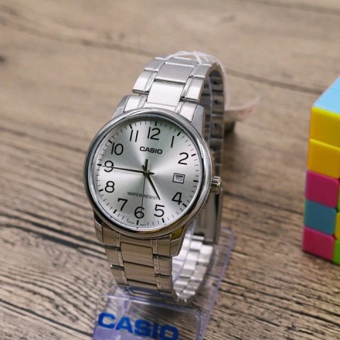 Casio ZEGAREK MĘSKI CASIO MTP-V002D-7BUDF (zd103d) + BOX