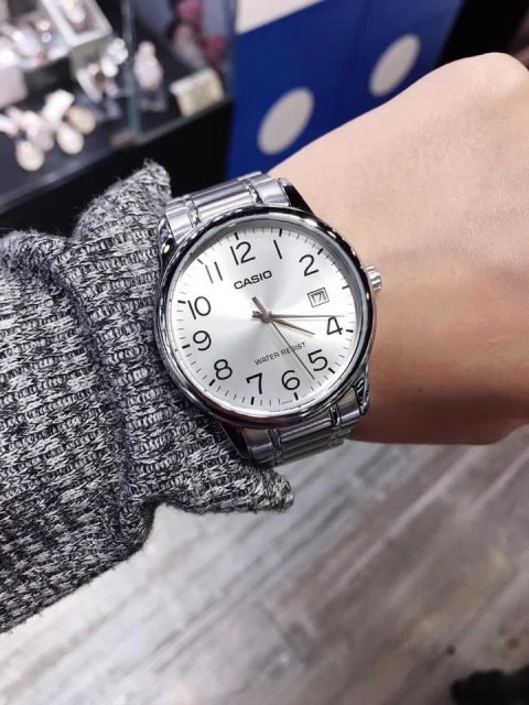 Casio ZEGAREK MĘSKI CASIO MTP-V002D-7BUDF (zd103d) + BOX