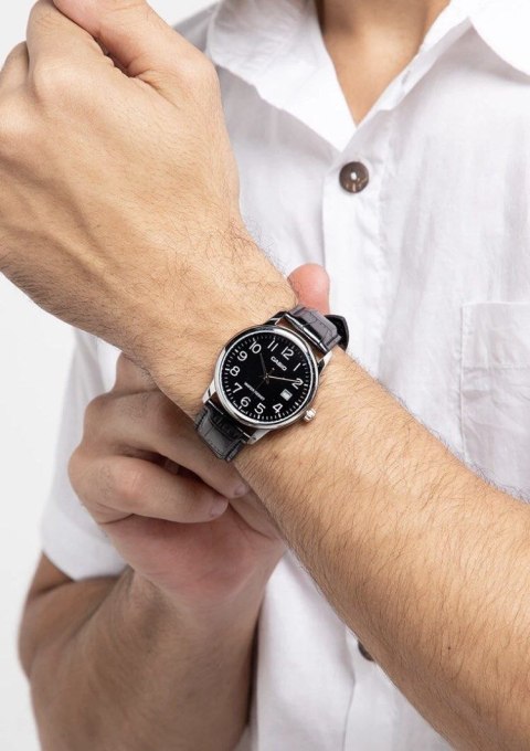 Casio ZEGAREK MĘSKI CASIO MTP-V002L-1BUDF (zd106c) + BOX