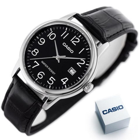 Casio ZEGAREK MĘSKI CASIO MTP-V002L-1BUDF (zd106c) + BOX