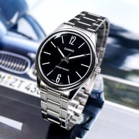 Casio ZEGAREK MĘSKI CASIO MTP-V005D-1B (zd105a) + BOX