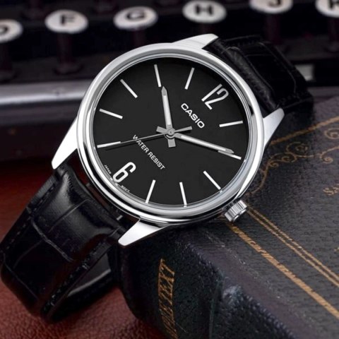 Casio ZEGAREK MĘSKI CASIO MTP-V005L-1BUDF (zd066e) + BOX