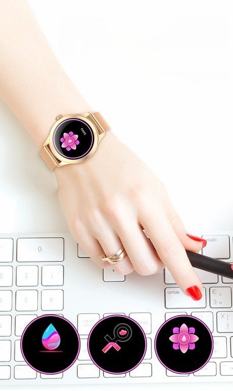 G. Rossi SMARTWATCH DAMSKI G. Rossi SW014-2 rosegold (sg009b)